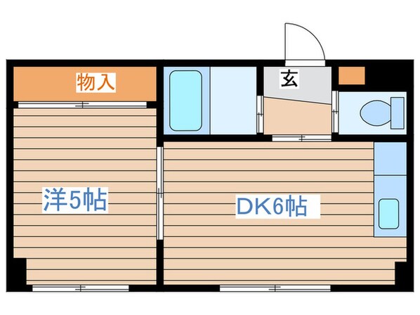 藤井ビル北14条の物件間取画像